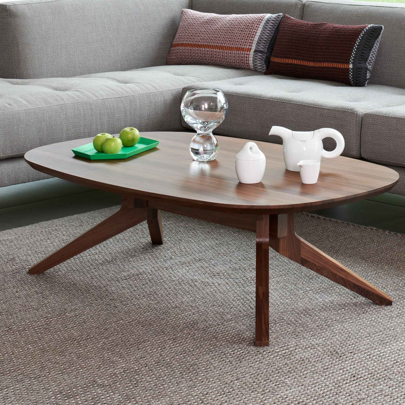 Cross Coffee Table, Walnut
