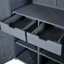 Grande remise de jardin 60,6 x 19,3 x 71,6 pouces avec toit imperméable-136660162