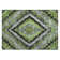 Machine Washable Indoor/Outdoor Xhevrie Aloe Rug
