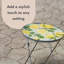 Glass Top End Table