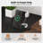 59" Metal Base Computer Desk with Power Outlet-86179276