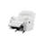 Elegant White Recliner With Padded Arms-2082208703