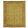 Oushak Oriental Hand-Knotted Wool Soft Green/Rust Area Rug