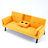 Compact Foldable Sofa Bed with Dual Modes and Storage Perfect for Small Apartments-984669883