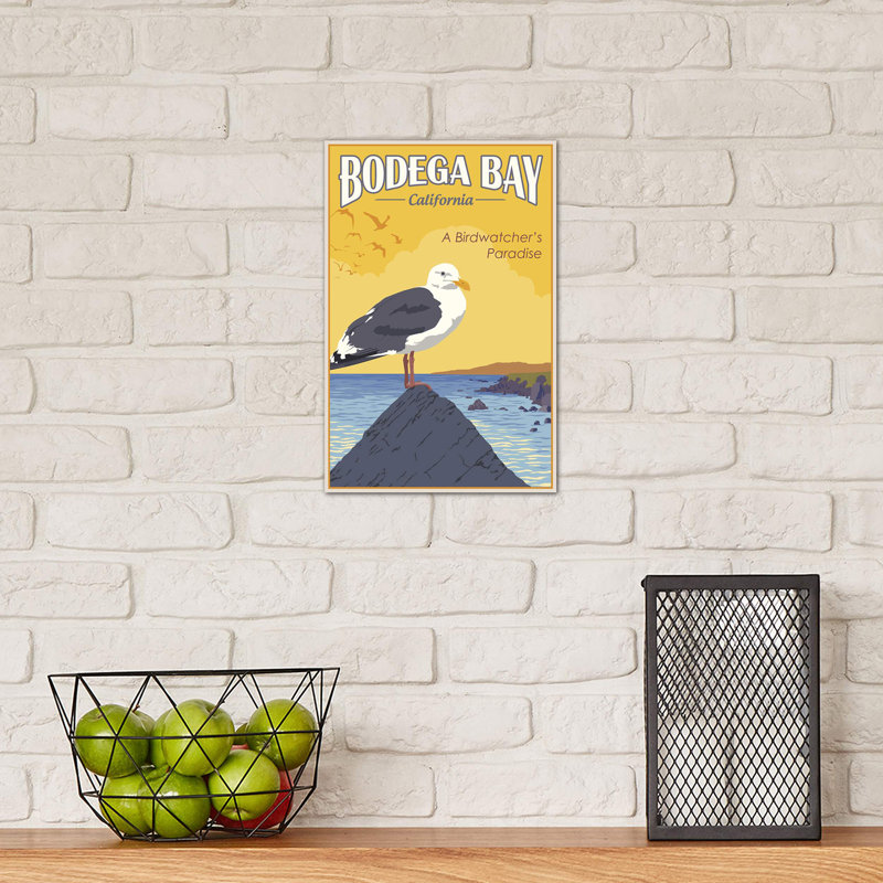 Bodega Bay - No Frame Print on Canvas, 101.6 cm H x 66.04 cm W x 1.91 cm D