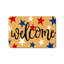 Paillasson Patriotic Star Welcome Independence Day, 20 "x 32"