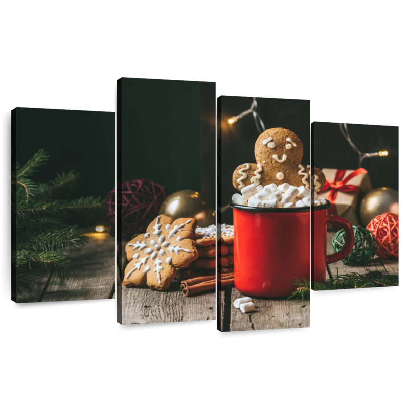 Lelend pain d'épices et cacao, H 22 po x l 36 po