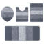 Tapis en microfibre Lazzuro -1750182406
