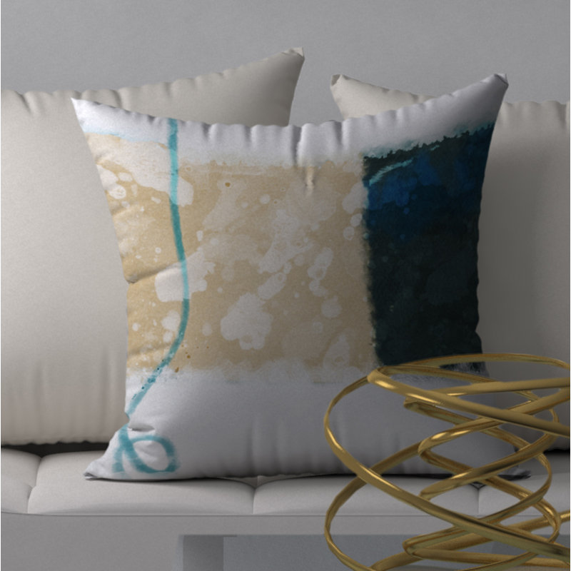 Housse de coussin carrée/insert, 18" x 18"