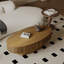 Table basse 47 po ovale avec rangement-1261415337