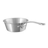 Mauviel M'cook 5-Ply Splayed Saute Pan With Cast Stainless Steel Handle, 1.9-Qt