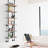 Mestas Industrial Style 6-Tier Wall Mounted Pipe Shelves