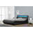 Vegan Leather Sleigh Storage Bed-329091799