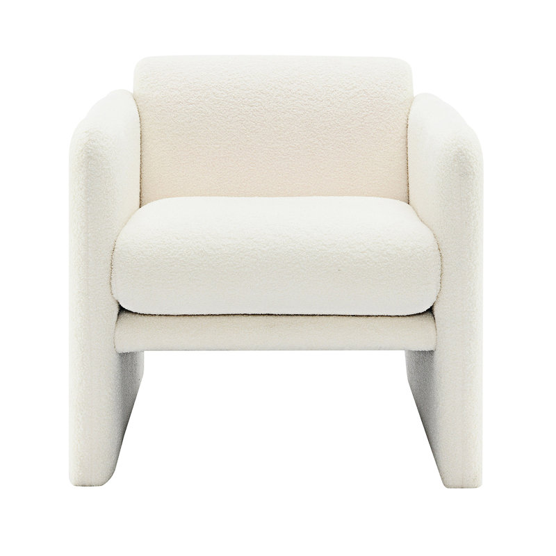Chaise avec accoudoirs Modern, Ourson blanc