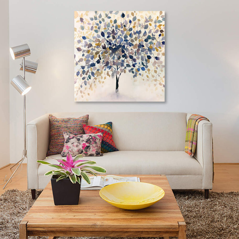 Past Autumn by Theresa Heidel - Wrapped Canvas Giclee Art Print, 93.98 cm H x 93.98 cm W x 3.175 cm D