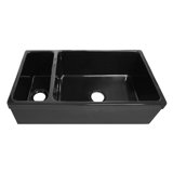 FarmhausQuatro 36" L x 20" W Double Basin Farmhouse/Apron Kitchen Sink
