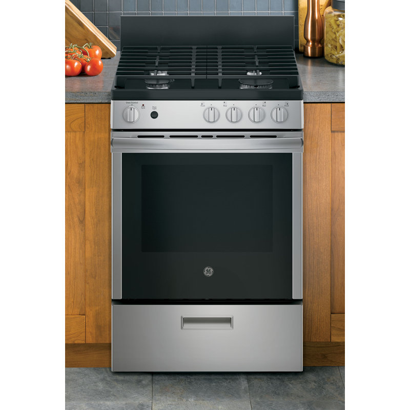 Cuisinière à gaz 24 po 2,9 pieds cubes
