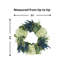24" Hydrangea, Heather And Eucalyptus Wreath-1835344106