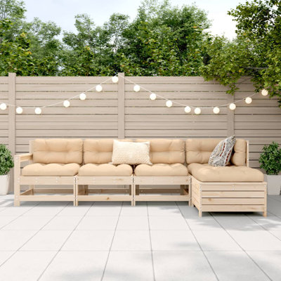 66cm Wide L-Shaped Patio Sofa