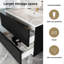 Meuble-lavabo 36 po avec lavabo en céramique