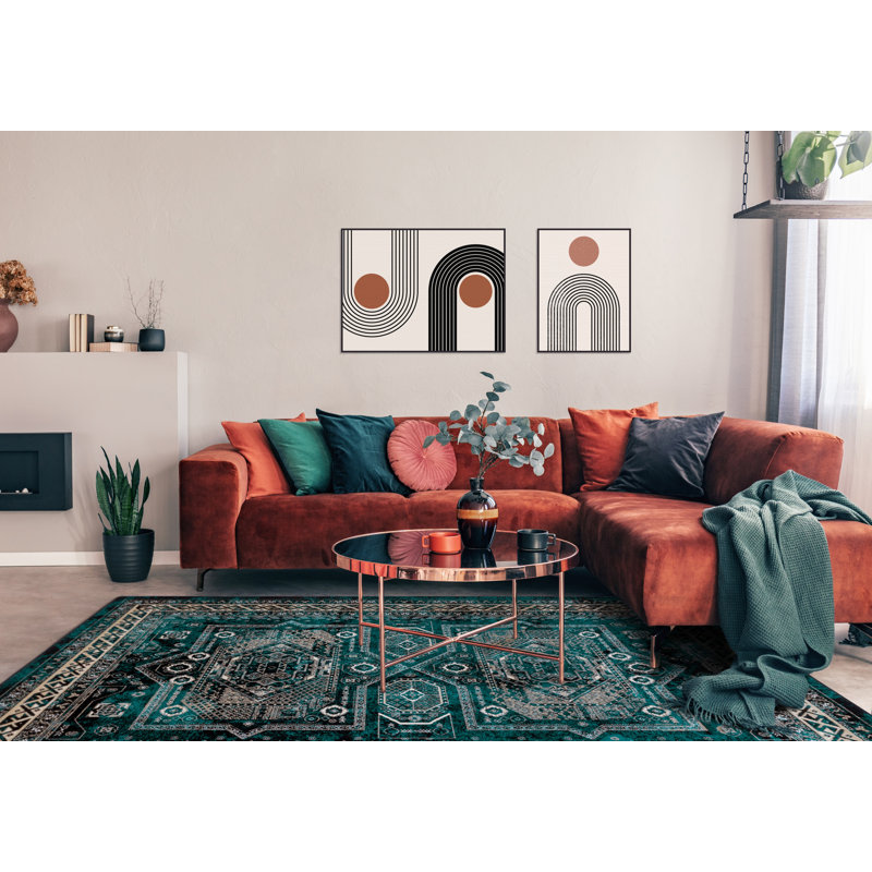 Southwestern Area Rug, Rectangle 200 x 300cm