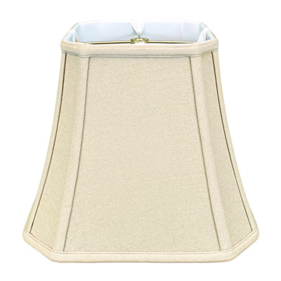 Royal Designs, Inc. BSO-705-10LNBG Square Cut Corner Bell Basic Lamp Shade, 5 x 10 x 8.75, Linen Beige