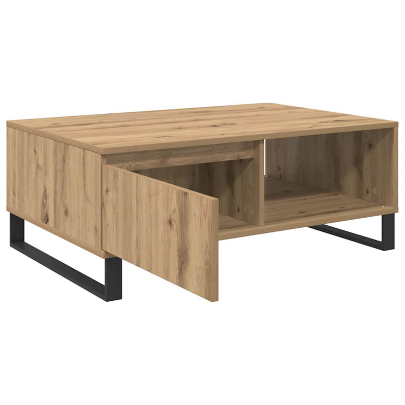 Coffee Table with Storage, Artisan Oak