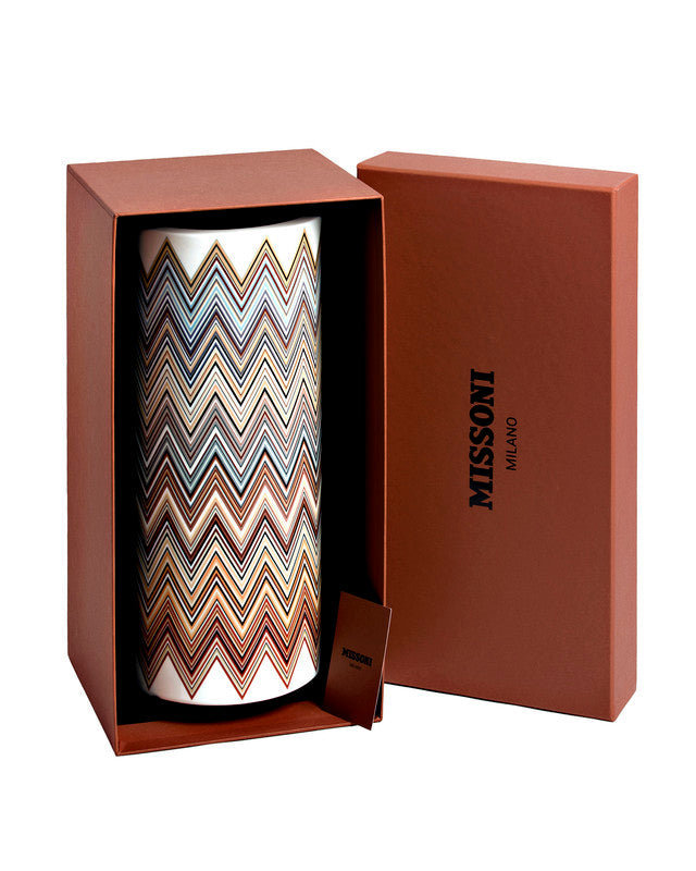 Missoni High Vase ZIG ZAG, Multicolor