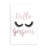 Hello Gorgeous by Amanda Greenwood - Textual Art Print-144955877