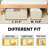 2 Pack 10" High Under Bed Storage Containers, Large Underbed Storage Organizer Bins With Lids, Beige-1763536097