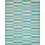 Tapis sarcelle / crème Arzilla-595218578