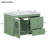 18'' Wall Mounted Single Bathroom Vanity Base Only