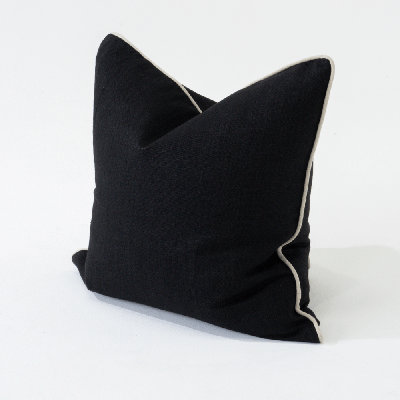 Linen Piped Lounge Cushion 55 x 55cm