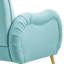 Chaise pour chambre à coucher - Fauteuil d'appoint Cyan