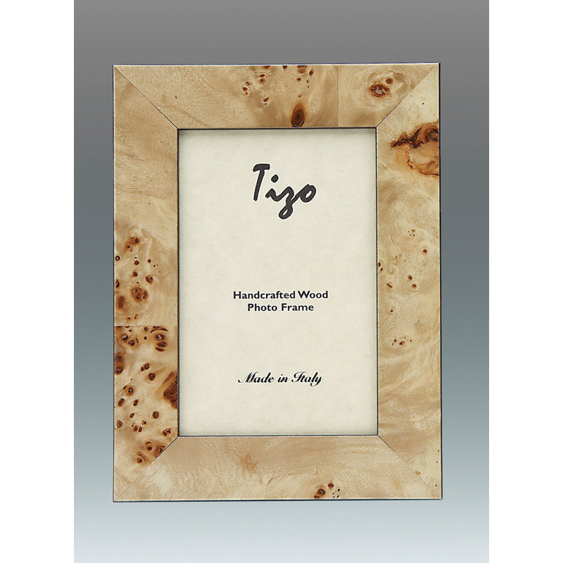 Wood Picture Frame, 4" x 6", Tan
