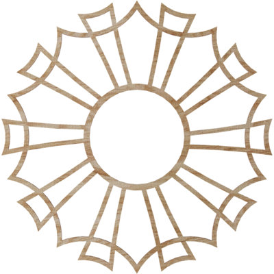 Augustus Wood Fretwork Pierced Ceiling Medallion