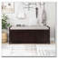 Banc de rangement avec 3 portes en forme de volet, coussin amovible-1391097047