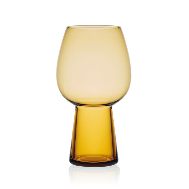 Phoebe 19 oz. Beer Goblets, Amber