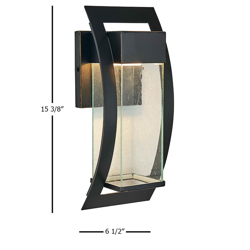 Keemora LED Wall Light, 15.5" H x 6.5" W x 5" D