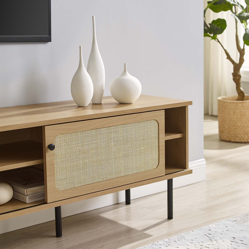 Cambria 70" TV Stand, Oak, 69.5"