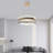 Esiquio LED Unique Chandelier with Crystal Accents without Remote