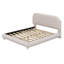 Lit plateforme en tissu d'ameublement Teddy-415501208-415501215