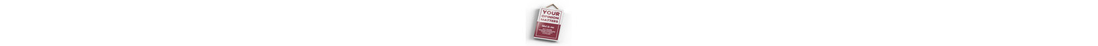 YOUR OPINION MATTERS-458872656