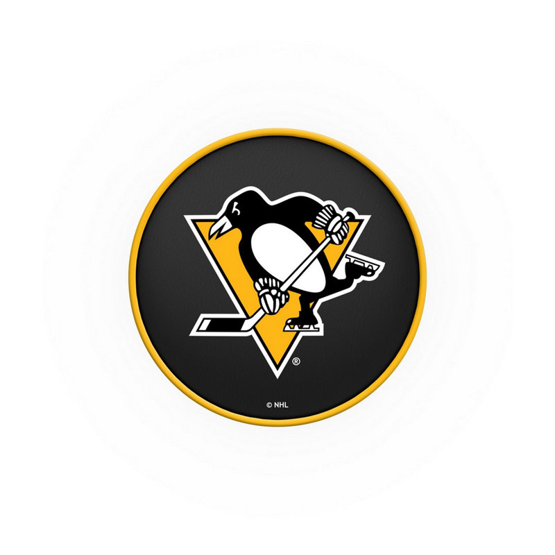 Tabouret de bar et de comptoir rond NHL, Pittsburgh Penguins, Tabouret de bar (assise de 30 po de hauteur)