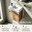 Meuble-lavabo flottant 18 po Aero (assemblé)-1165774091