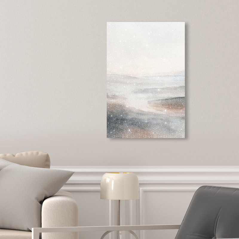 Desert Mirage Canvas Abstract Print by Oliver Gal, Black Frame, 10 x 15, 15"H x 10"W, Canvas Unframed