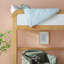 Lit mezzanine simple en bois massif avec échelle intégrée Iyali-107267950