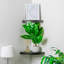 Harbour Housewares - Modern Floating Corner Wall Shelf-61893390-61893392