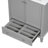 30" Bathroom Vanity Without Sink, Base Only, Bathroom Cabinet With Doors And Drawer-643935433-643935438
