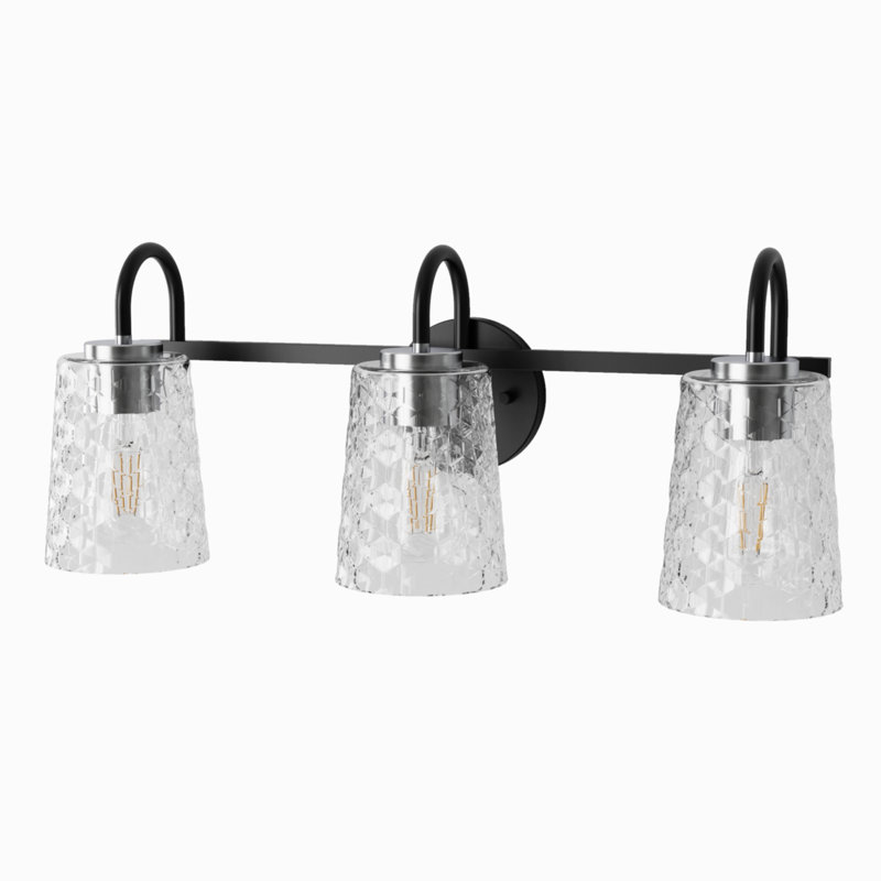 Éclairage pour salle de bain 3 lumières Saniya